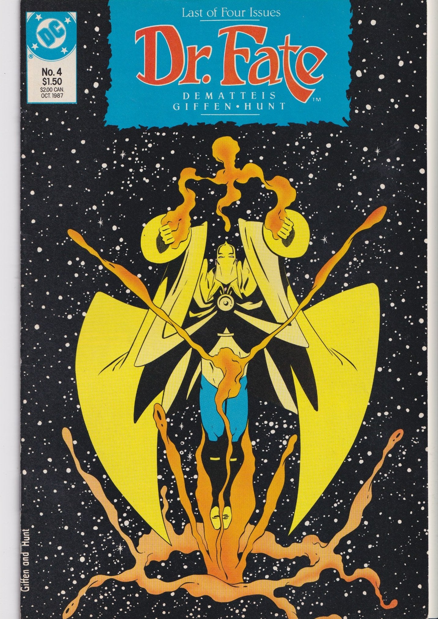 Doctor Fate #1-4 (1987) Full set Giffen art Very Fine