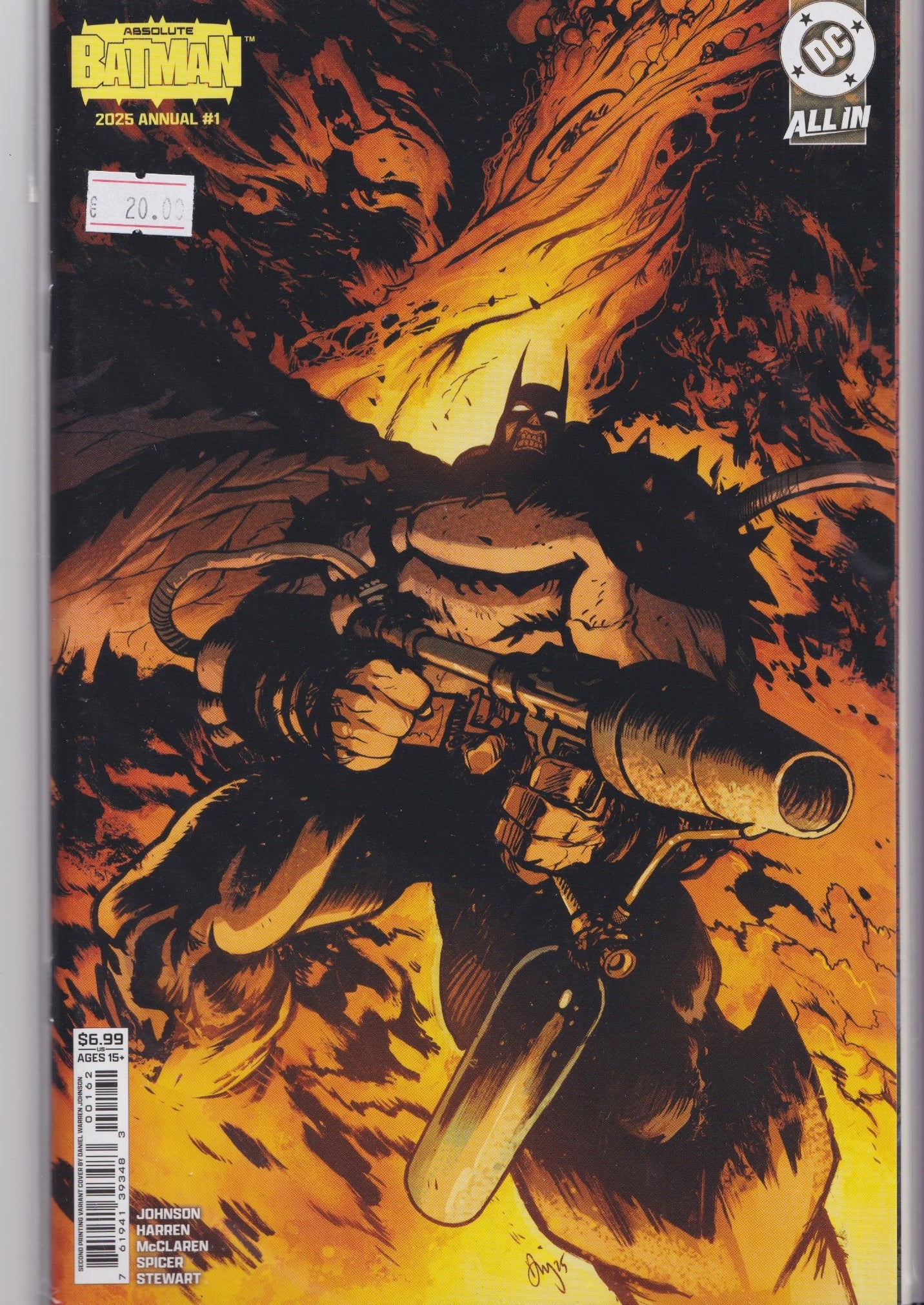 Absolute Batman Annual #1 (2025) 2° Printing NM