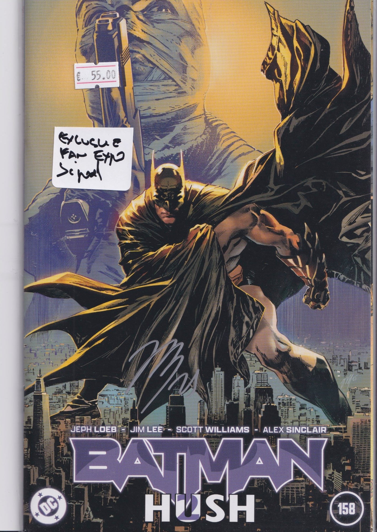Batman #158 Hush 2 Fan expo Exclusive Signed - French Comics Lovers