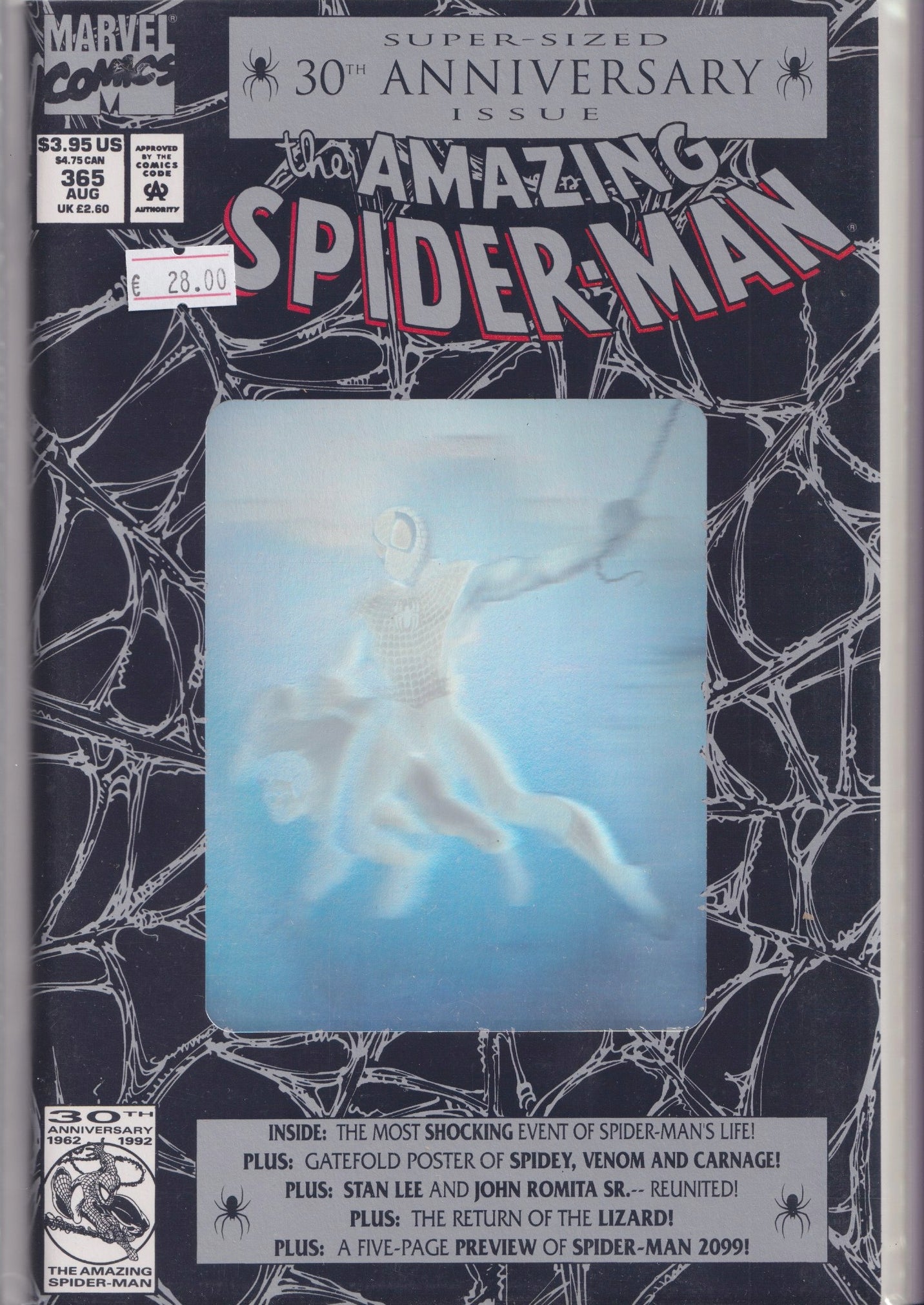 Amazing Spider-Man #365 (1992) very Fine