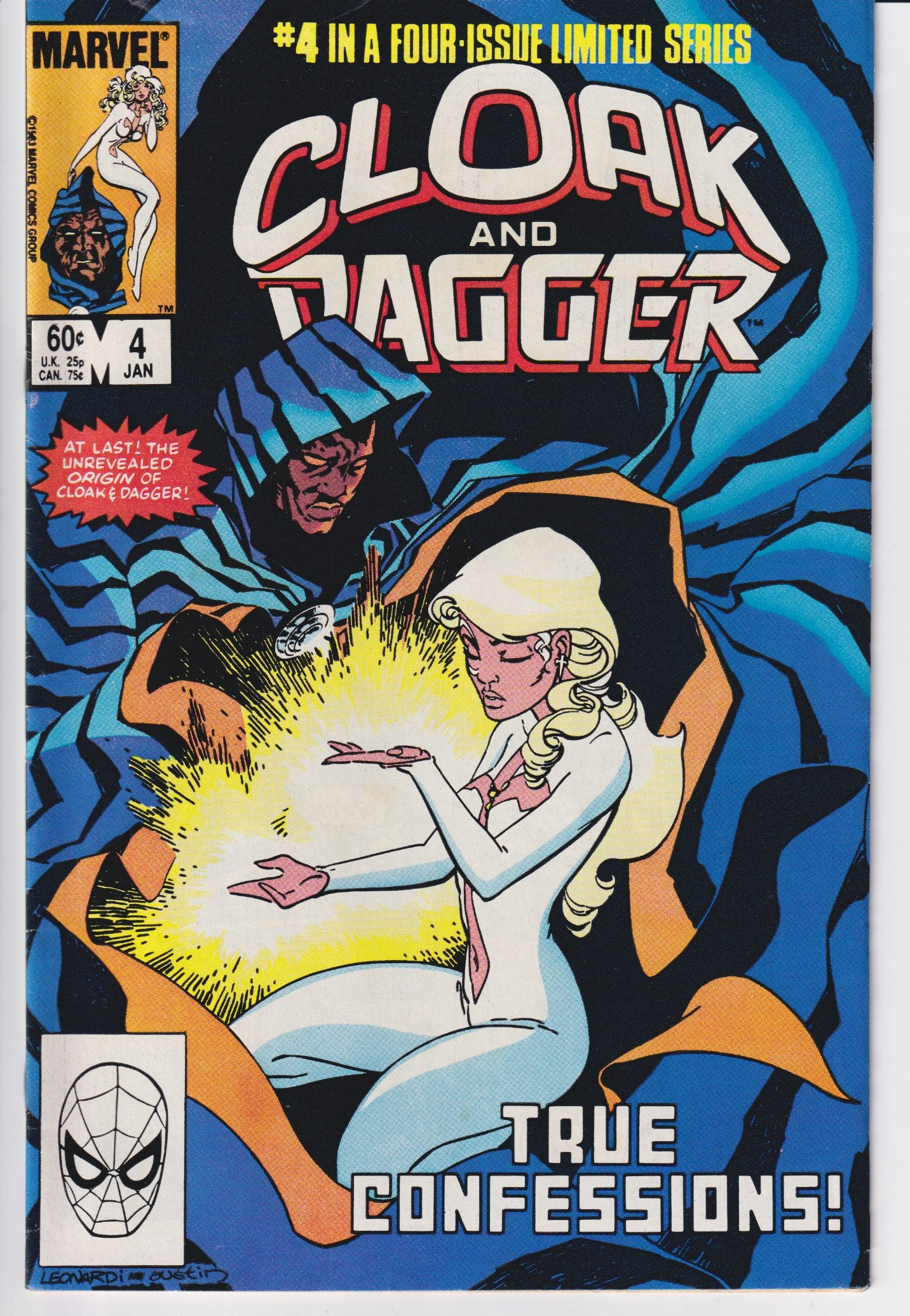Cloak & Dagger #1 -4 (1983) full set classic mini -serie VF - French Comics Lovers
