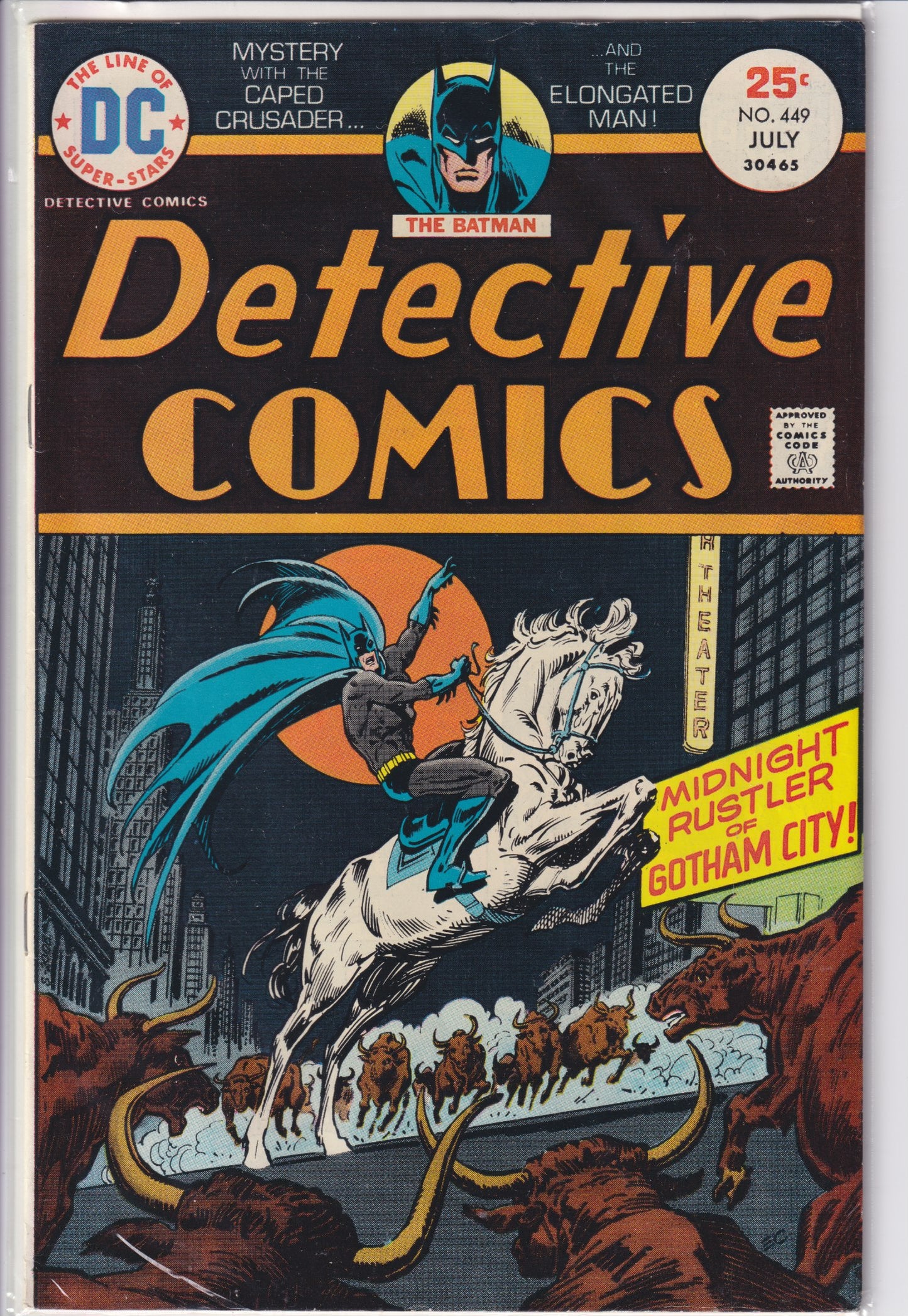 Detective Comics #449 (1975) VF - French Comics Lovers
