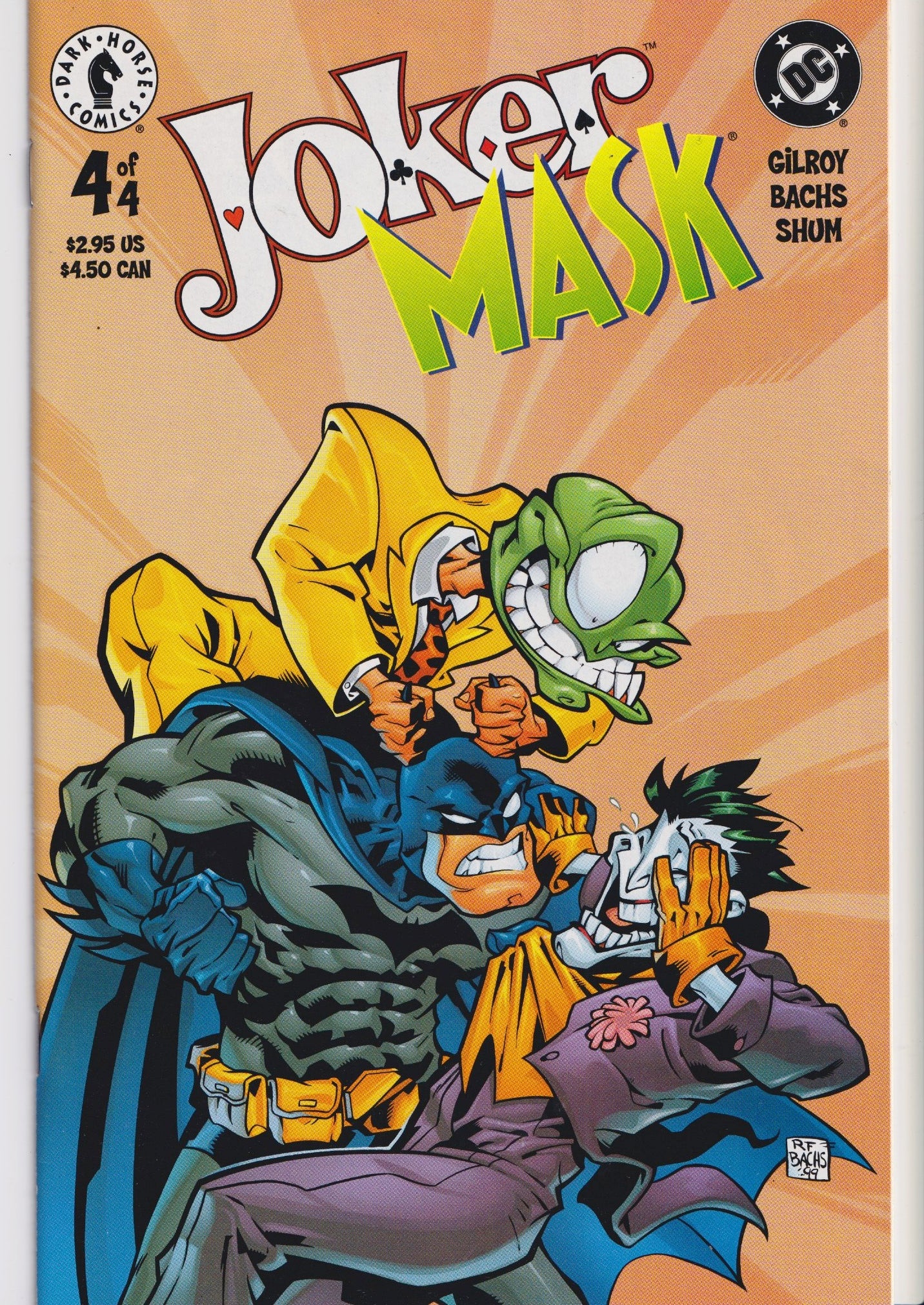 Joker/Mask #1-4 full set (2001) Very Fine