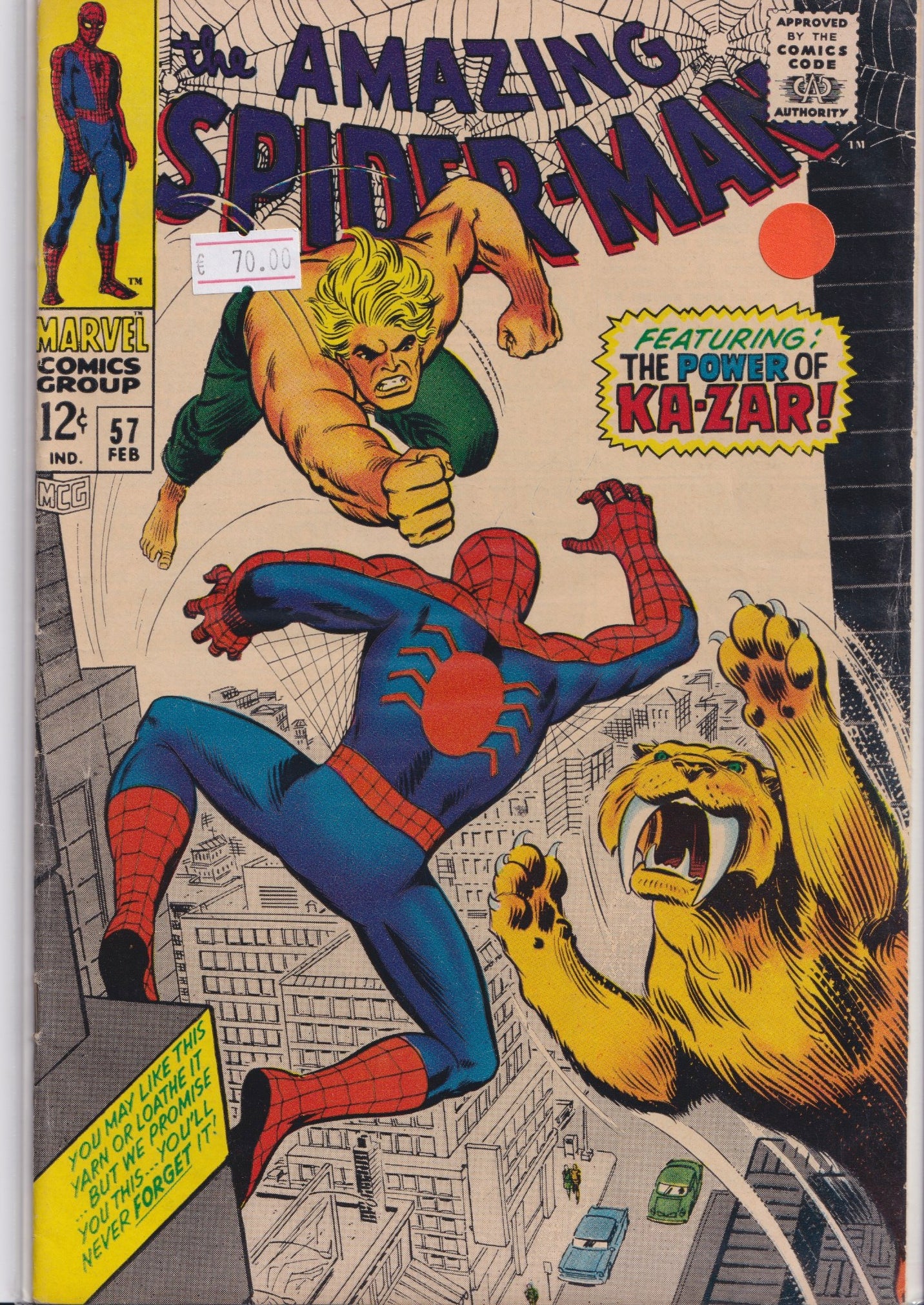 Amazing Spider-Man #57 VF - French Comics Lovers