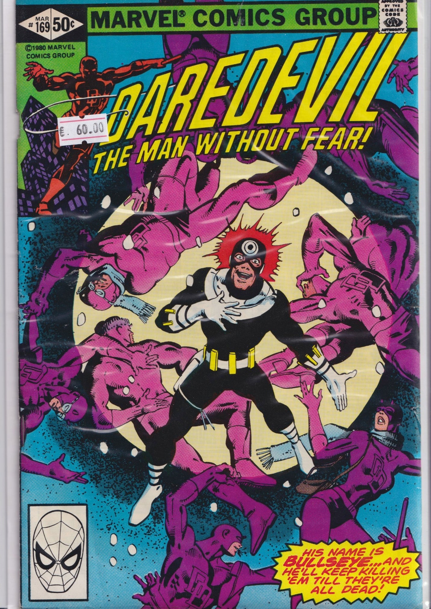 Daredevil #169 Bullseye VF - French Comics Lovers