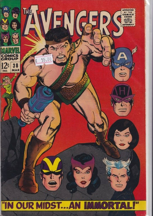 Avengers #38 (1967) Vf - French Comics Lovers