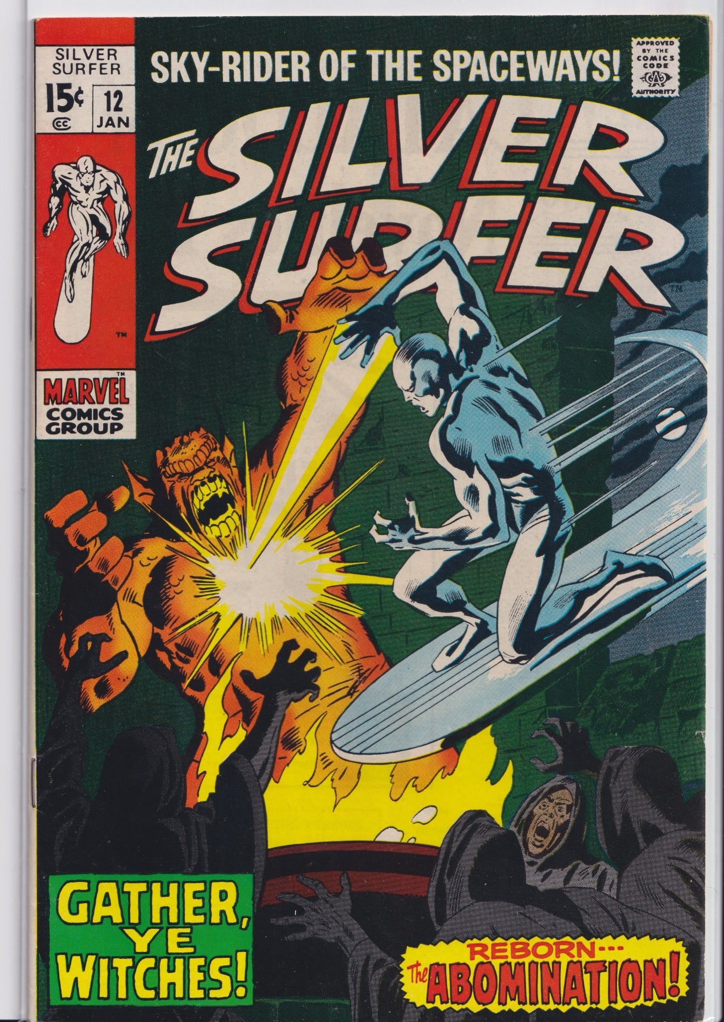 Silver Surfer #12 (1969) John Buscema Classic very Fine