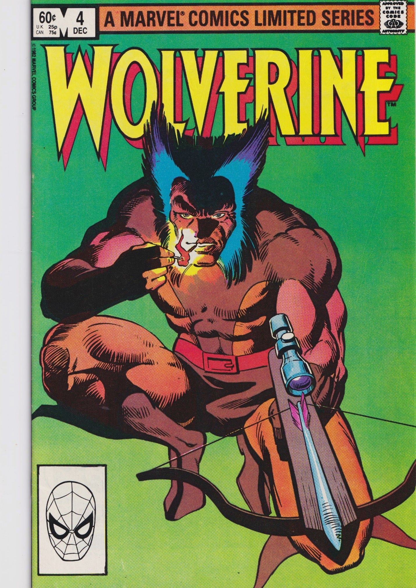 Wolverine #1-4 Mini serie full set (1982) classic Miller art Very Fine