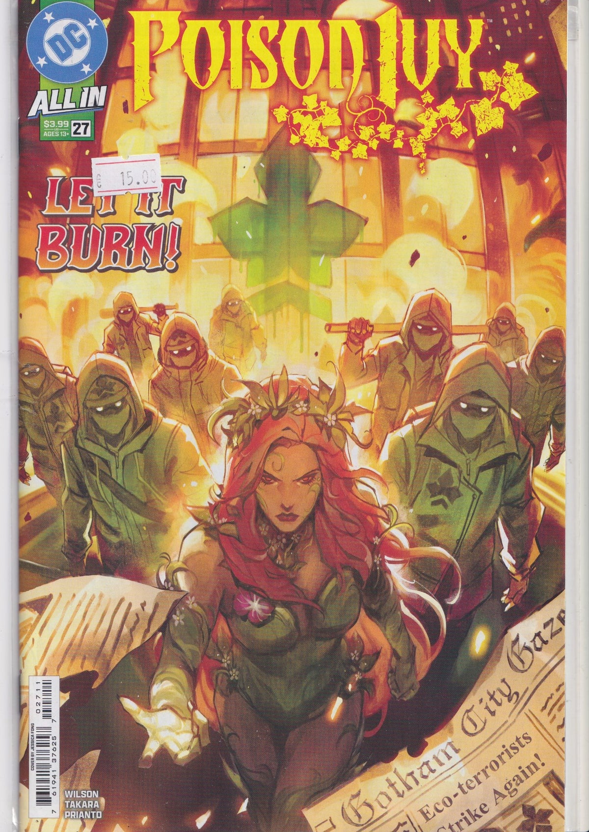 Poison Ivy #27 (2025) Very Fine FCL