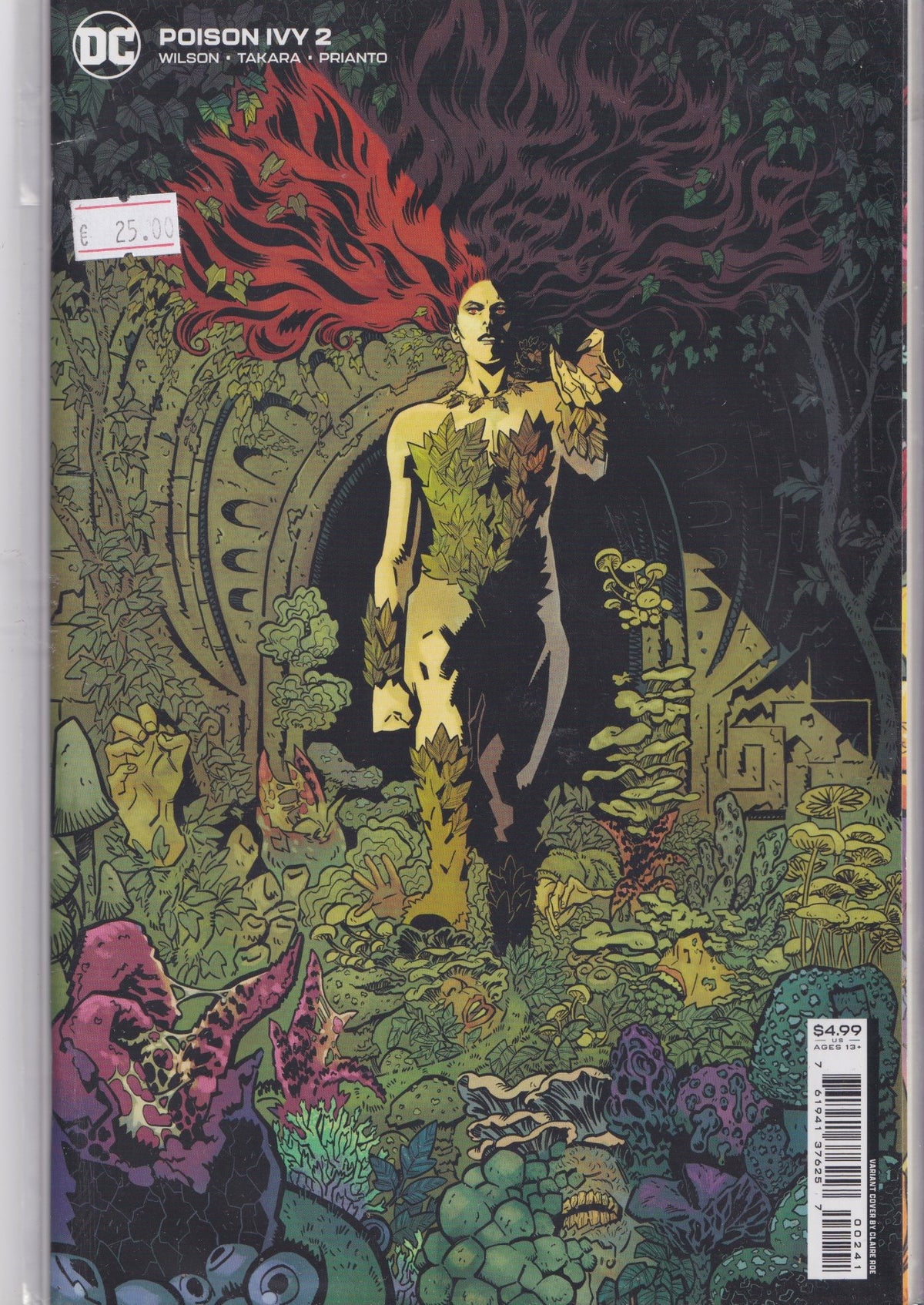 Poison Ivy #2 (2022) variant Very Fine FCL