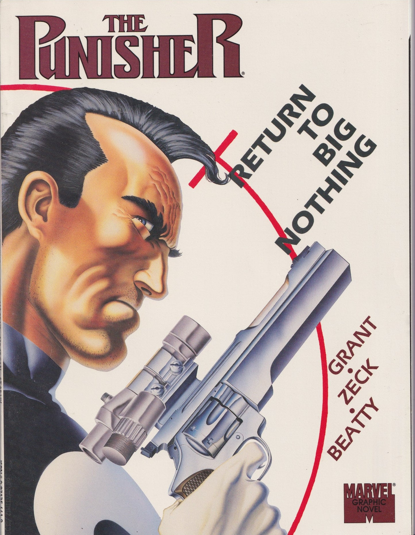 Punisher Return to Big Nothing Marvel Graphic Novel (1989) Zeck Art Very Fine