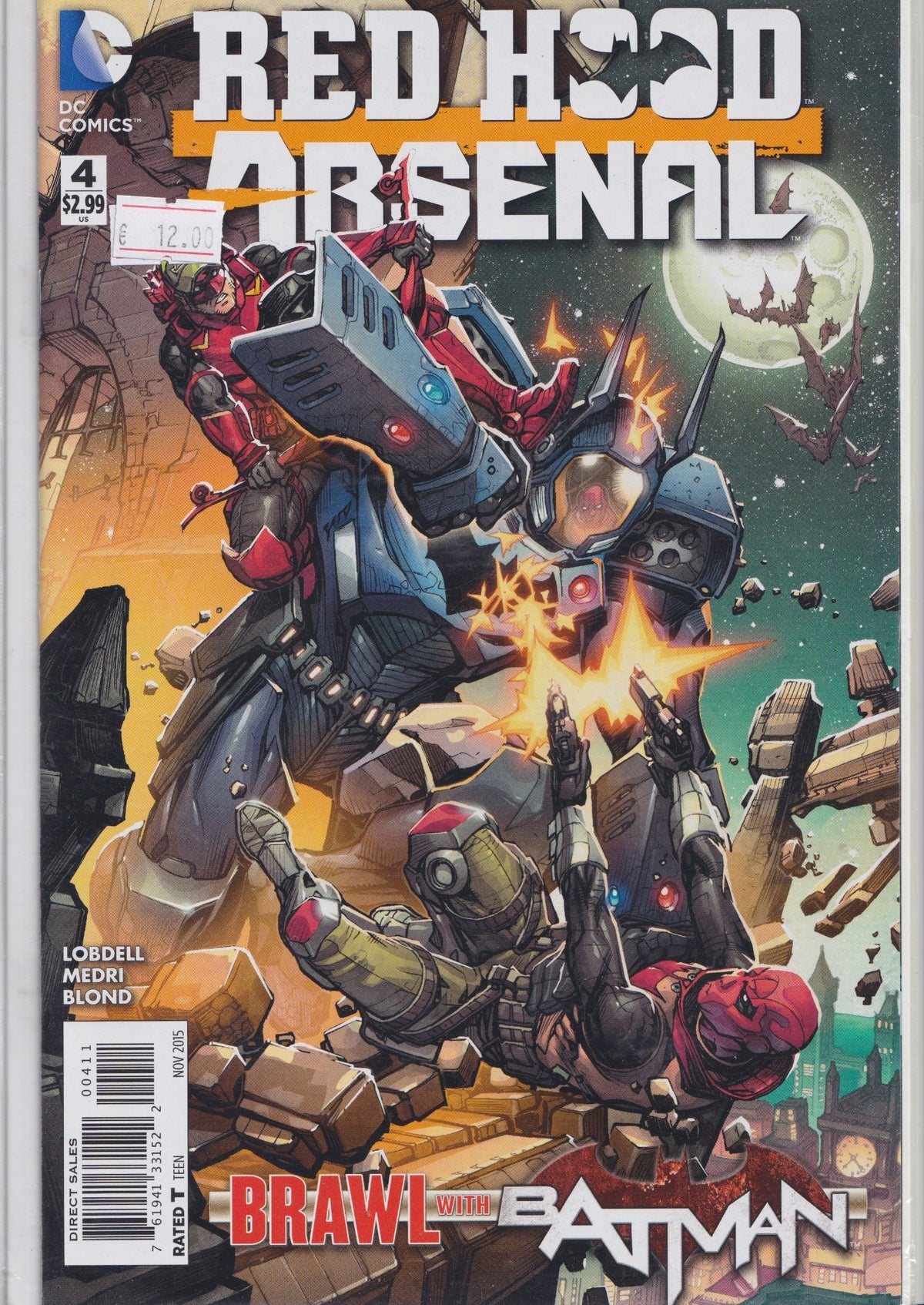 Red Hood Arsenal #4 (2015) Very Fine FCL