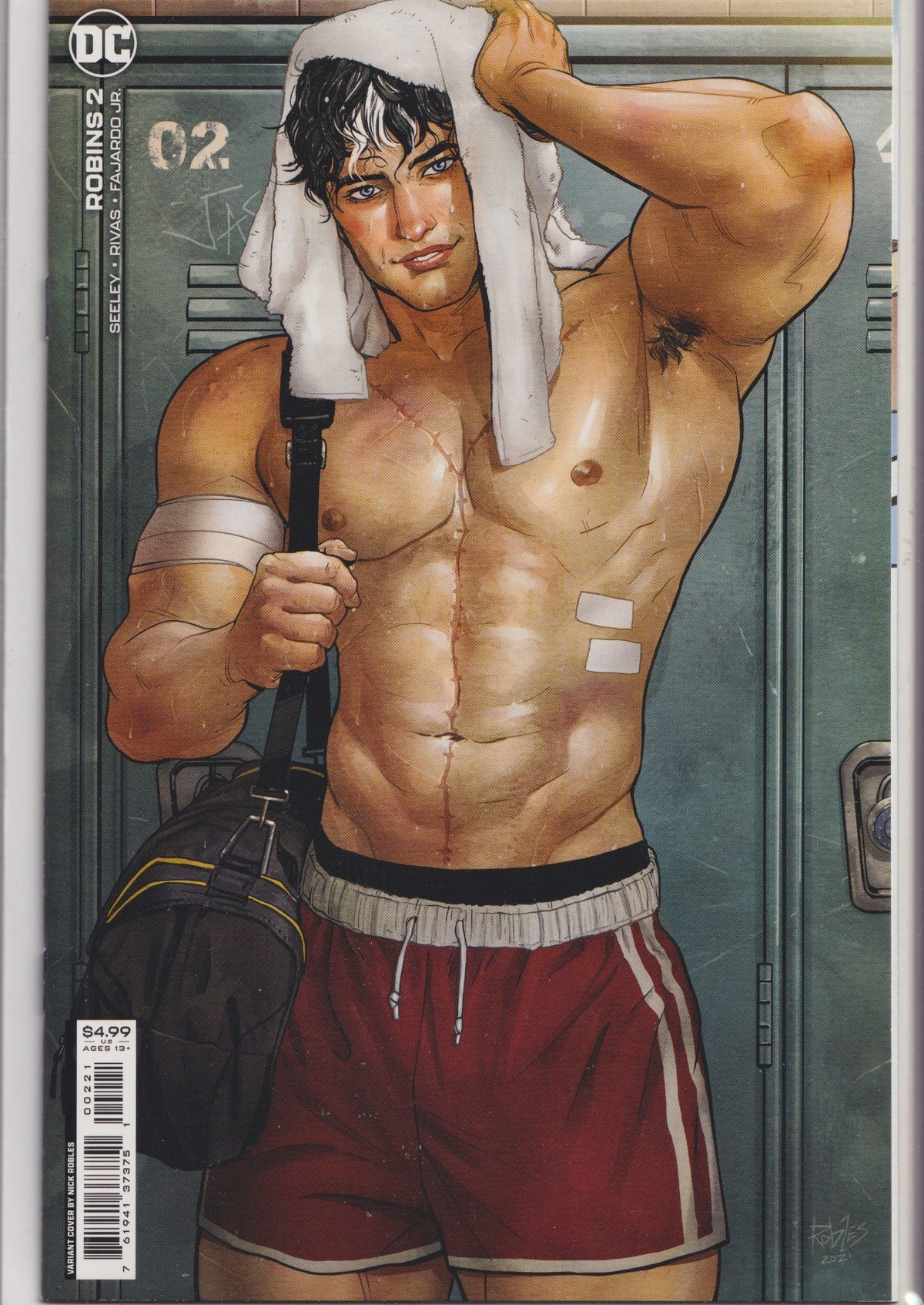 Robins #2 (2022) very rare Jason Redhood Sexy Cover Very Fine FCL