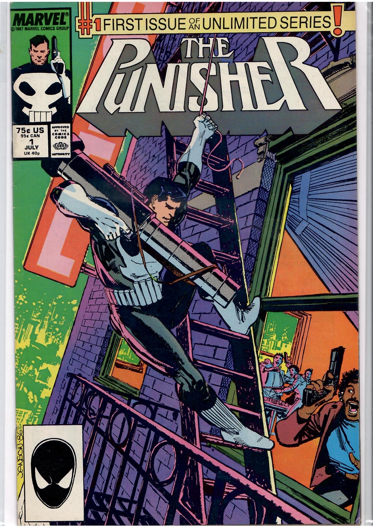 Punisher #1 (1987) 1° On Going Very Fine