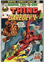 Marvel Two in One #3 (1974) Daredevil Vg+ - French Comics Lovers