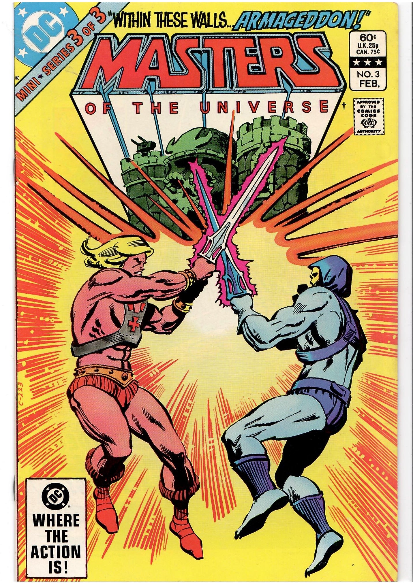 Masters of the Universe #1-3 (1983) Full set VF - French Comics Lovers