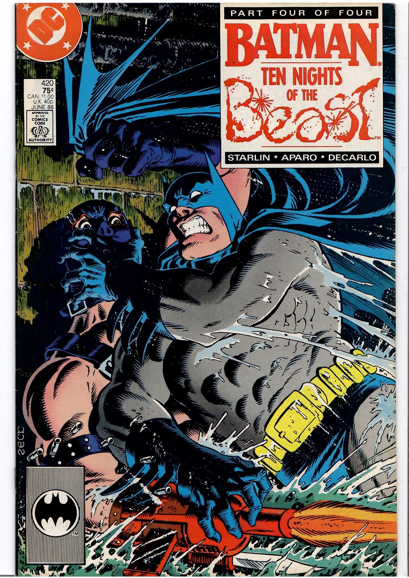 Batman #417-420 (188) Full set of KGBeast Very Fine