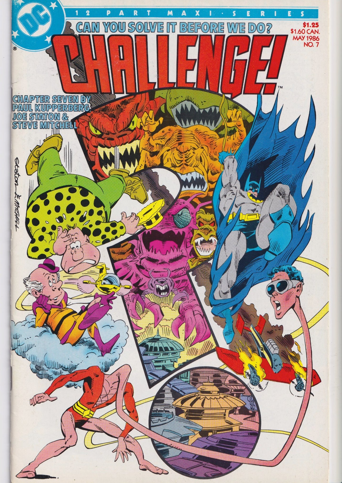Dc Challenge #1-12 (1985) Full set Colan , kane, Giffen, Gibbons art Fine+