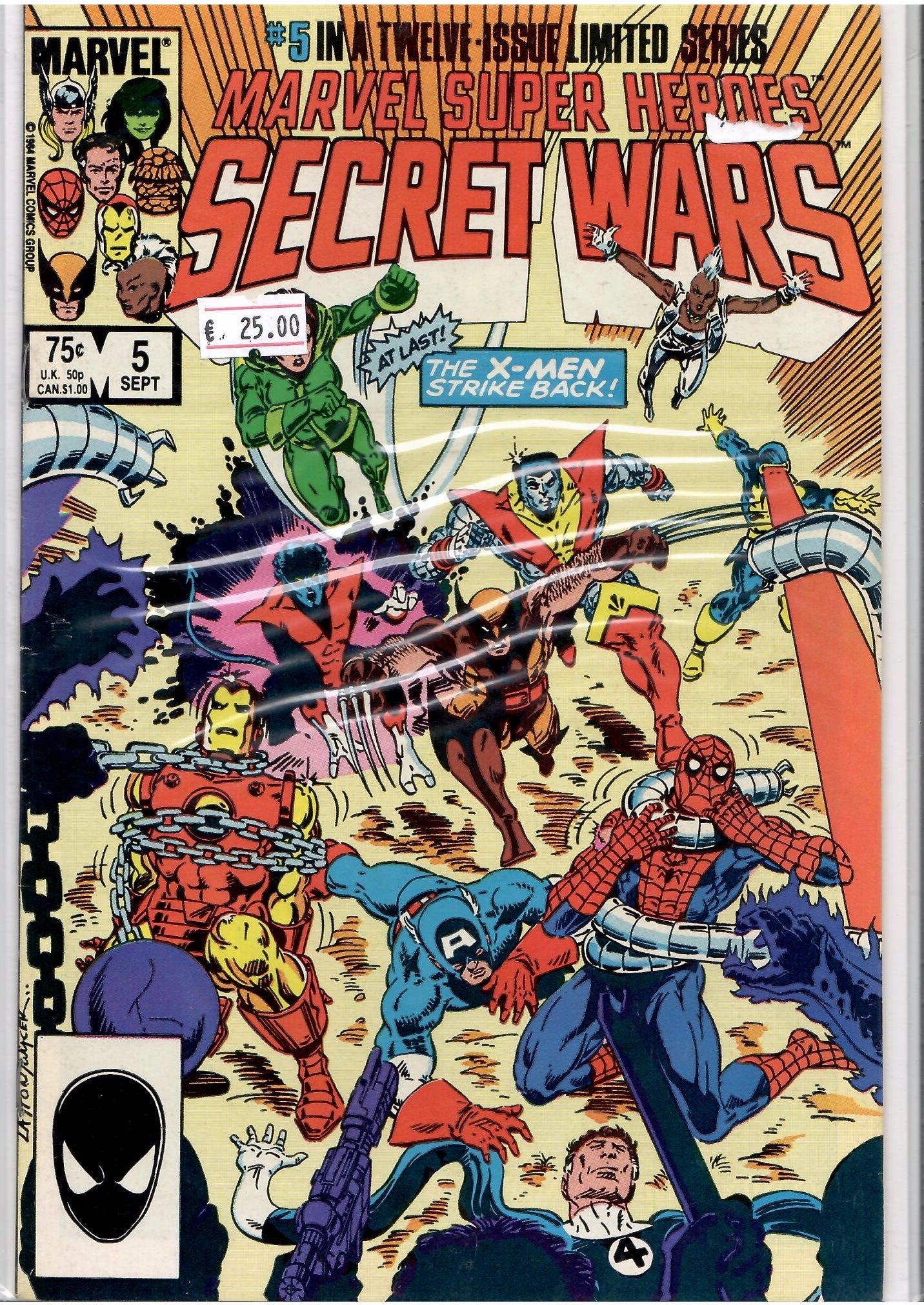 Secret Wars #5 (1984) The original ! VF - French Comics Lovers