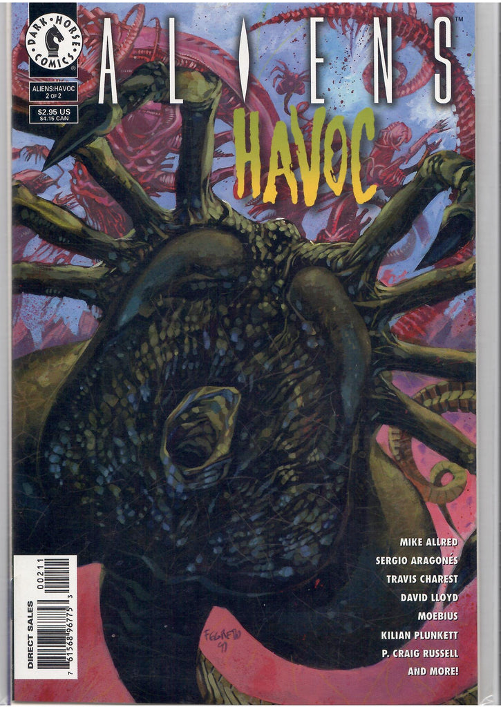 Aliens Havoc #1+23 (1997) Colección completa de artistas en abundancia VF