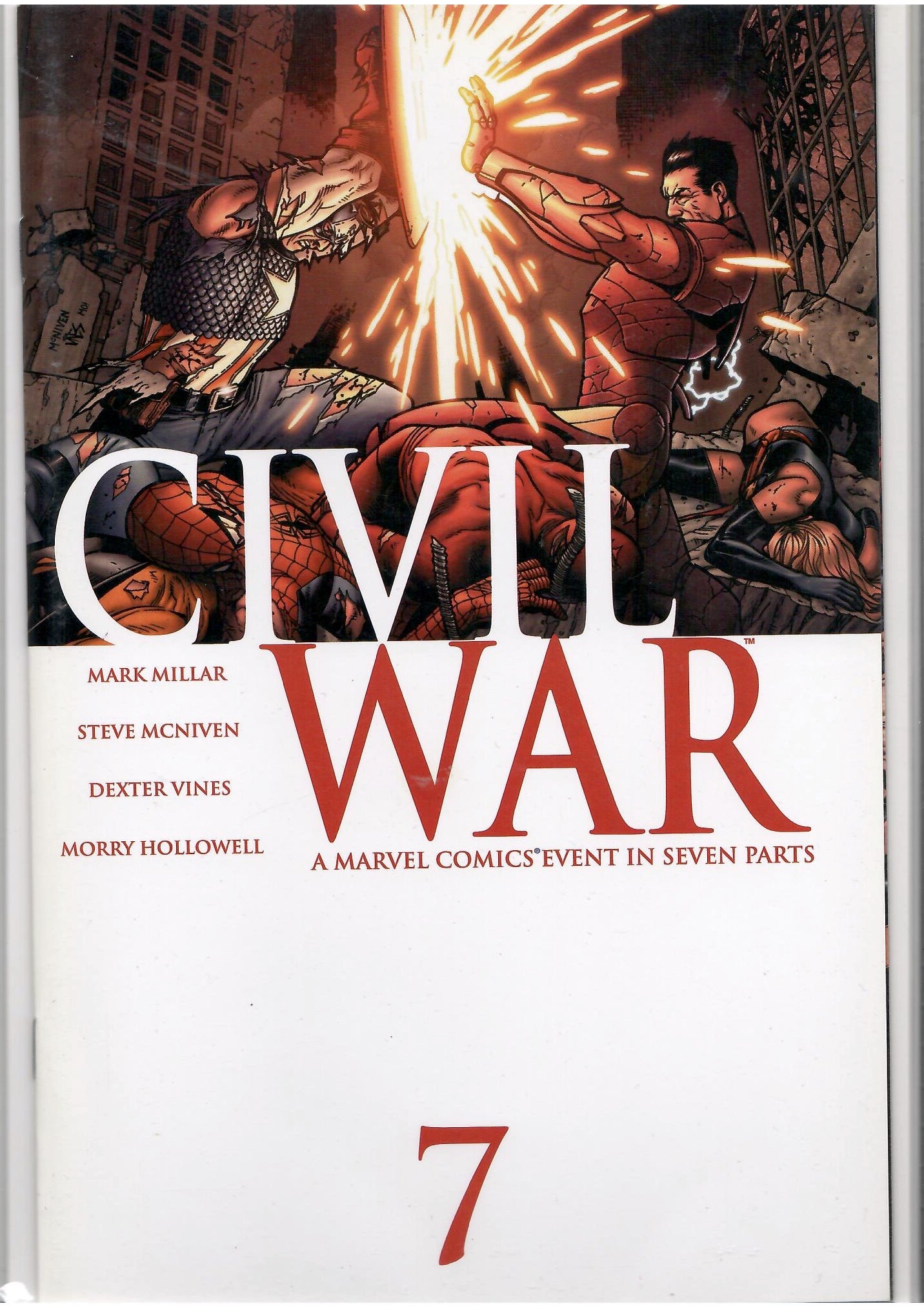 Civil War #1-7 (2006) Full set Classic Marvel storyline VF - French Comics Lovers