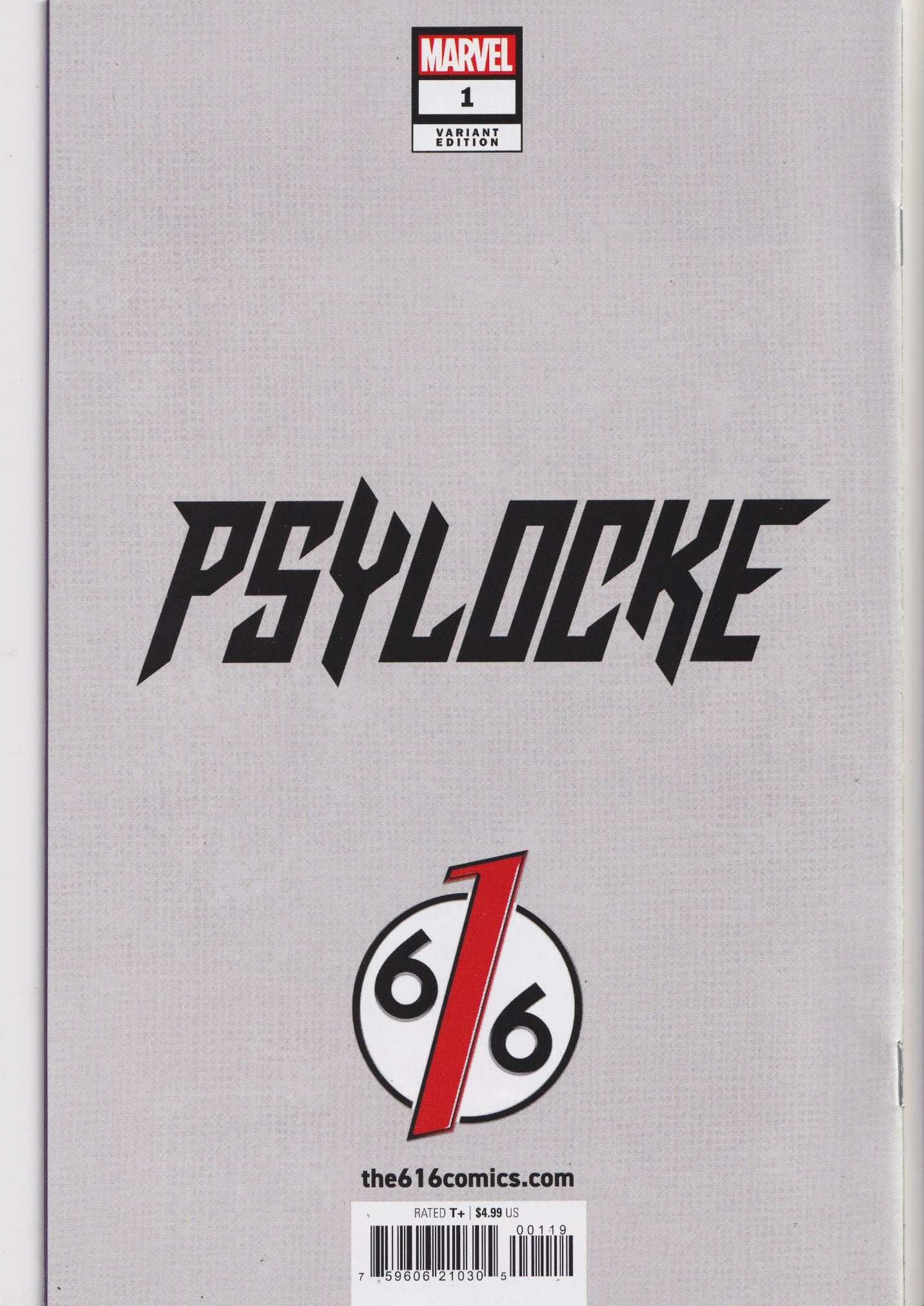 Psylocke #1 (2024) 616 Comics exclusive cover NM