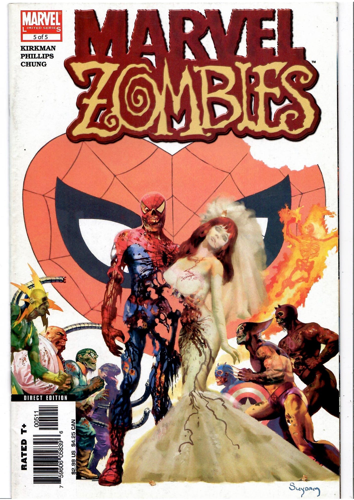 Marvel Zombies #1-5 (2006) Full set Fine