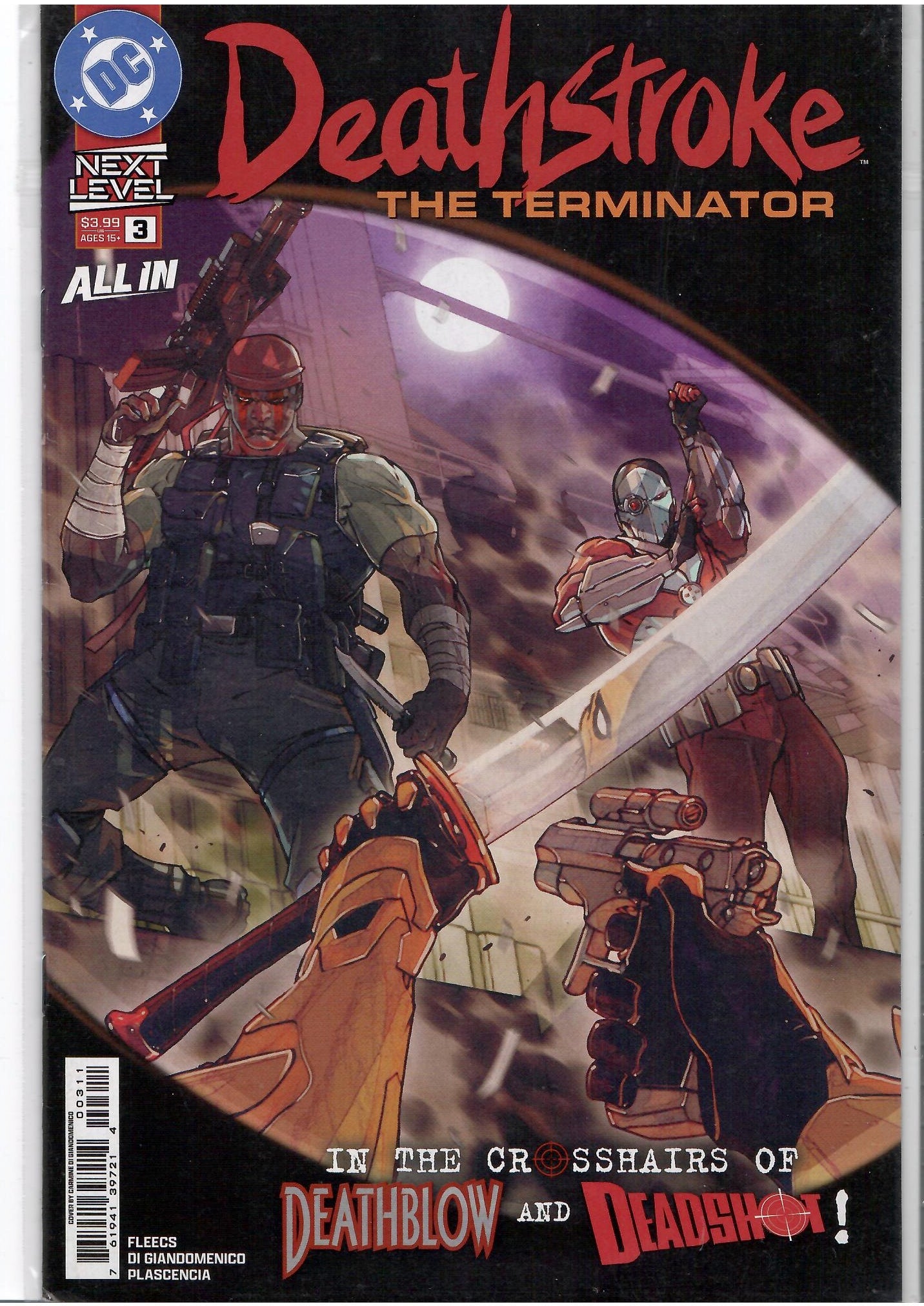 Deathstroke the Terminator #1-3 (2026) Full action new DC serie Teen Titans NM