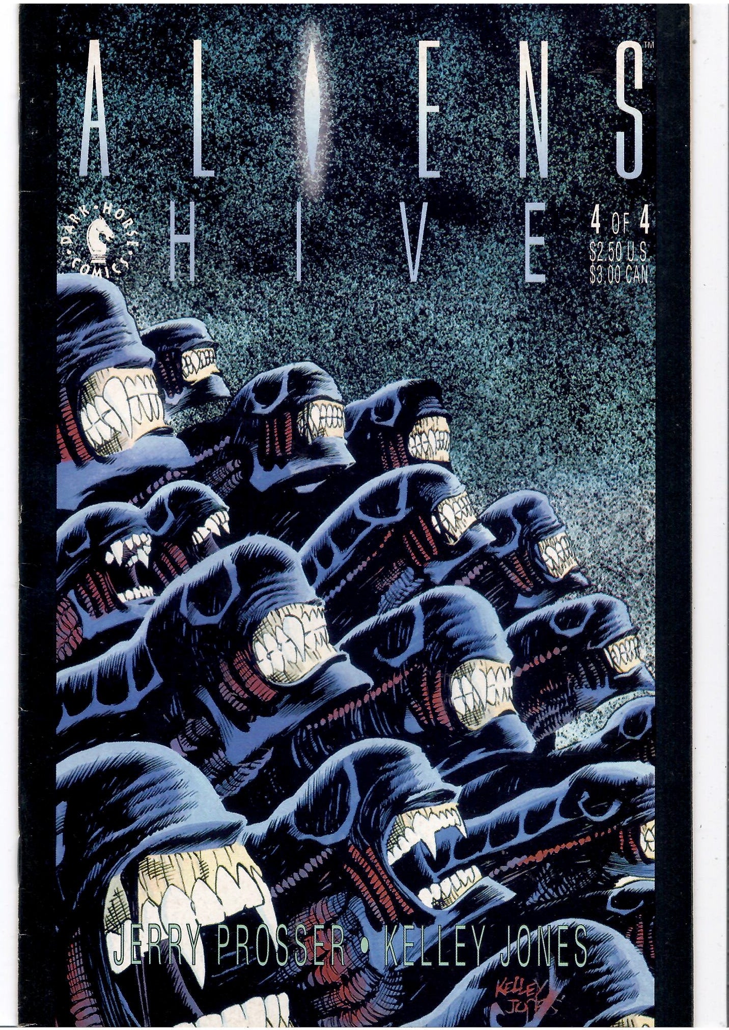 Aliens hive (1999) #1-4 Full set Fine