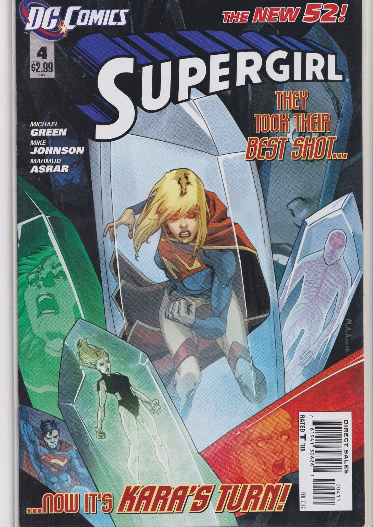Supergirl #4 (2012) Very Fine