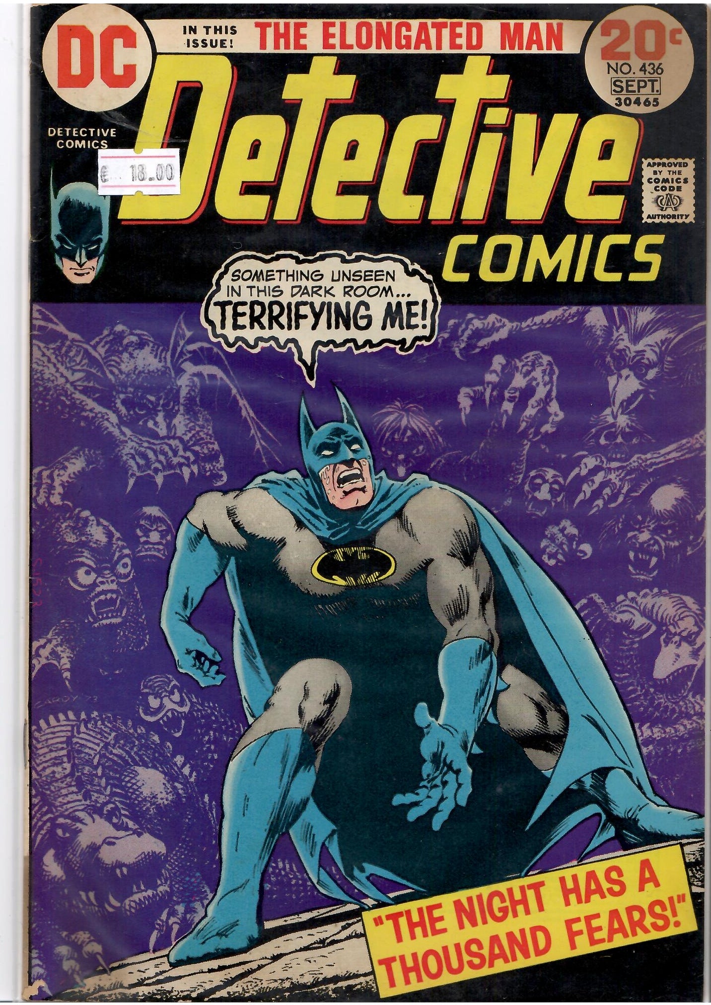 Detective Comics #436 (1973) Fine - French Comics Lovers