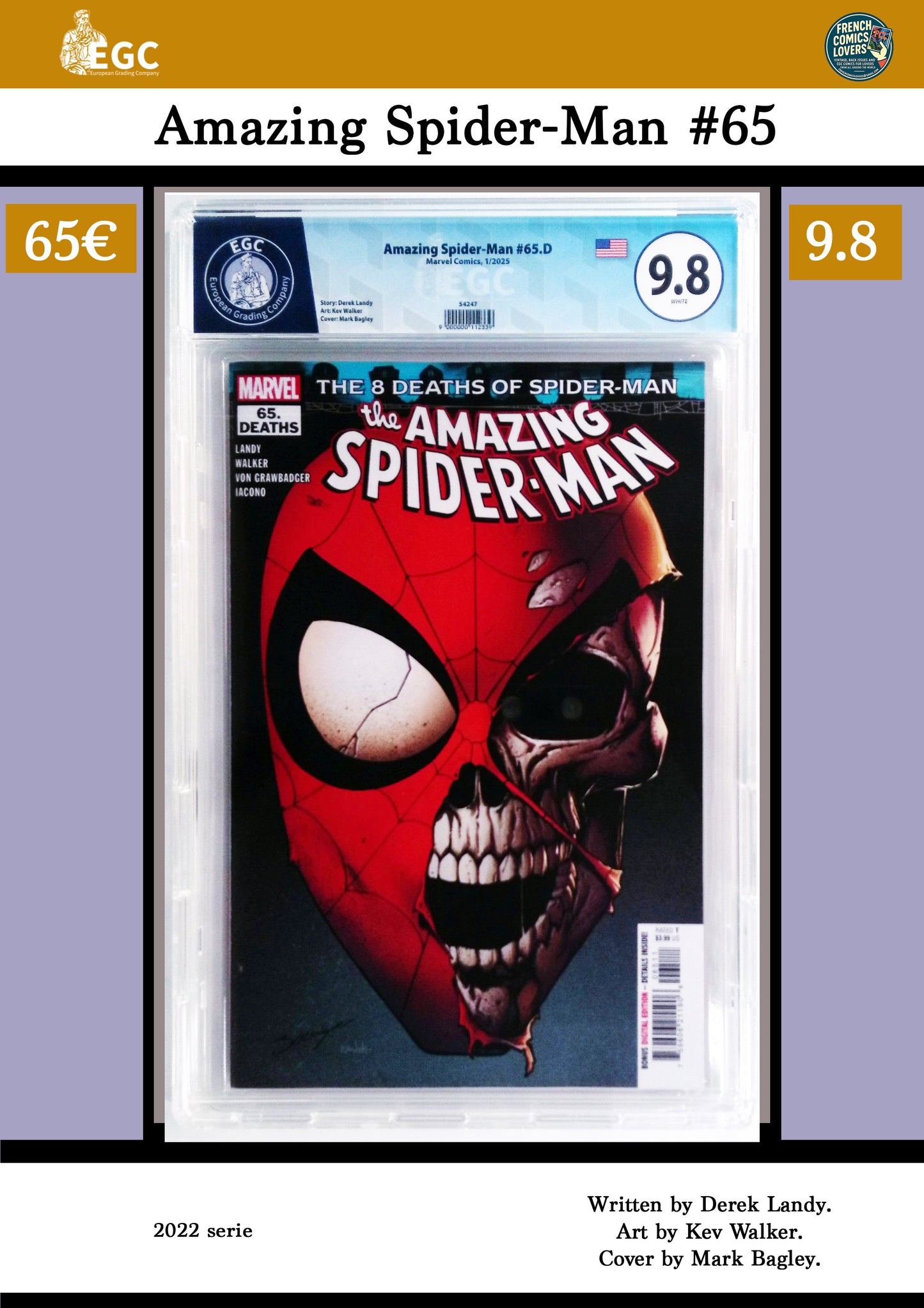 Spider-Man #65 (2025) EGC 9.8