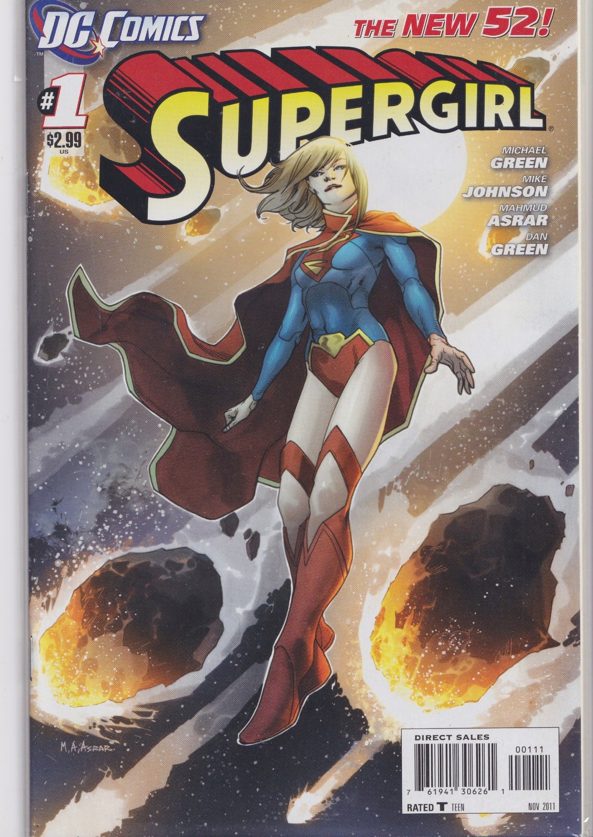 Supergirl #1 (2011) Very Fine FCL