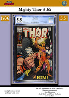 Thor #165 Key issue Intro Him ( Warlock) CGC