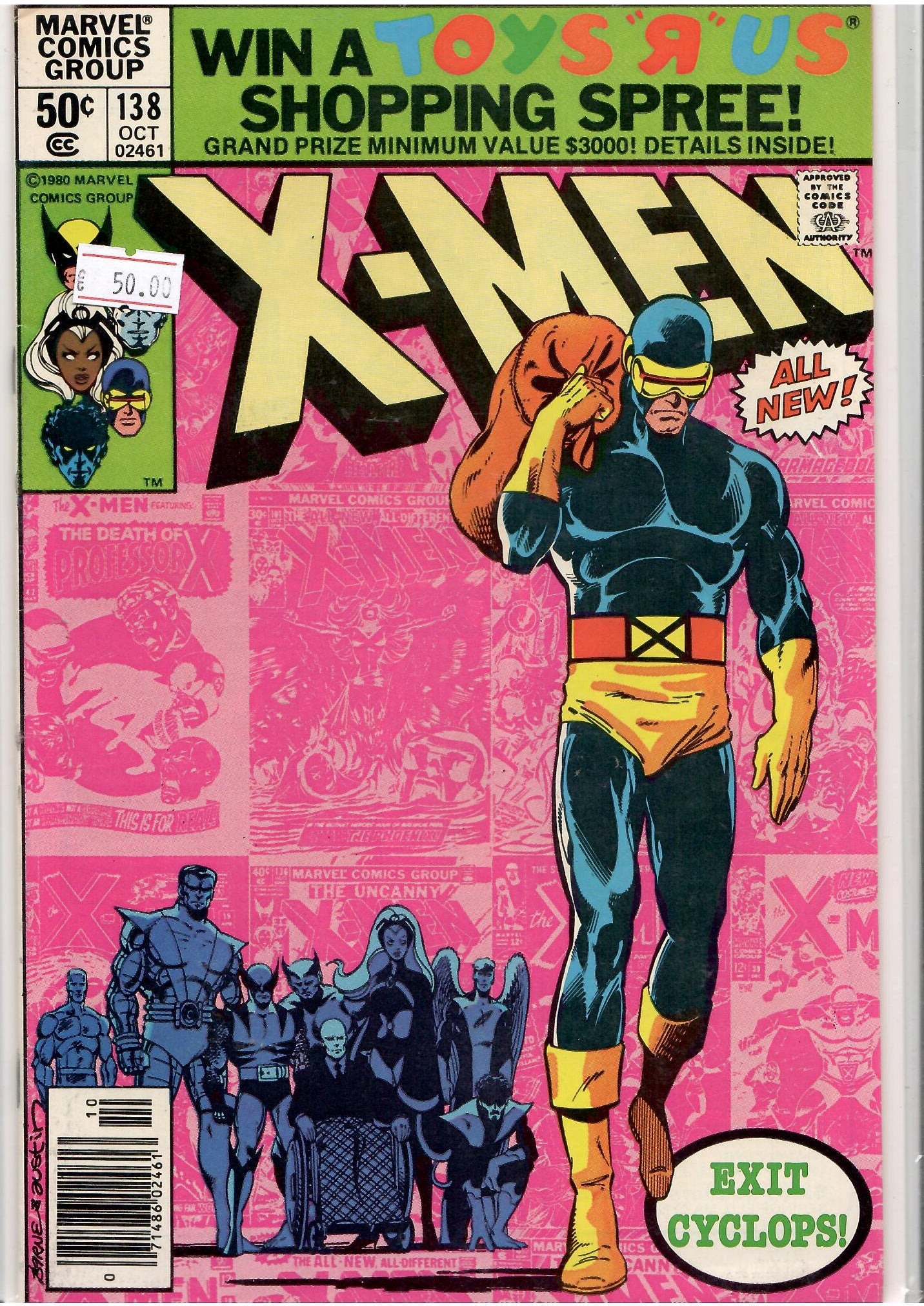 Uncanny X-Men #138 (1980) Claremont/Byrne Very Fine