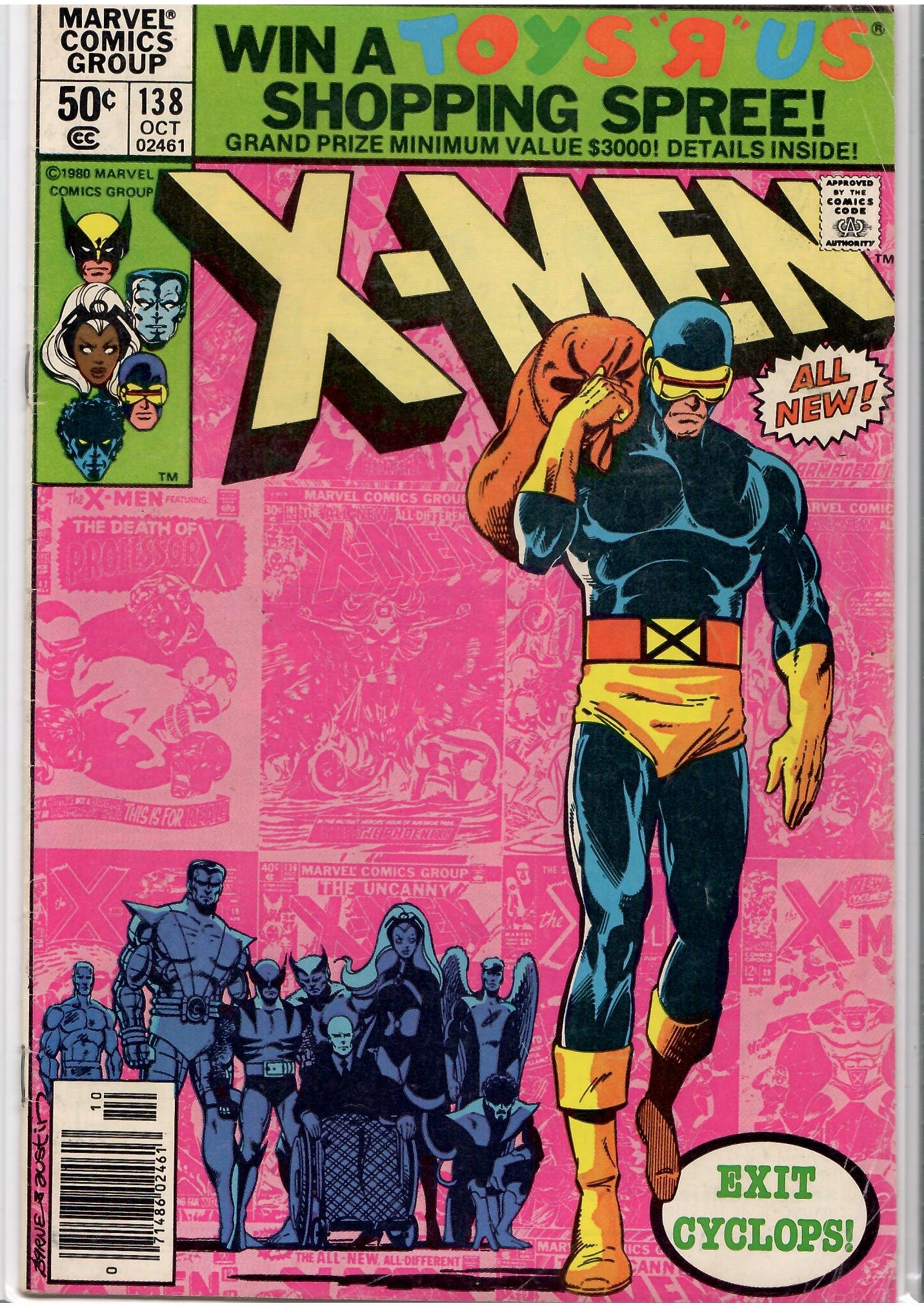 Uncanny X-Men #138 (1980 Classic Byrne cover Fine-