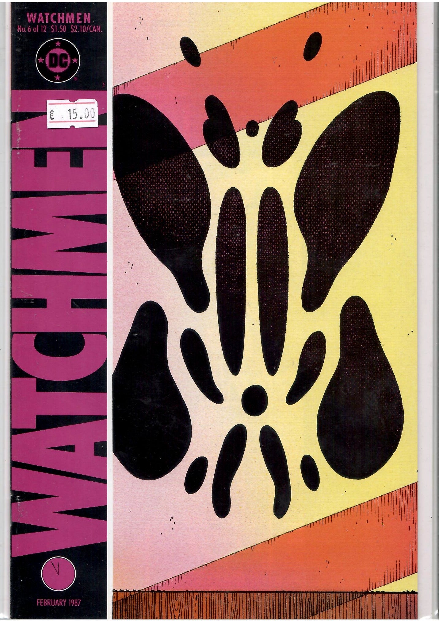 Watchmen #6 (1987) Classic story VF