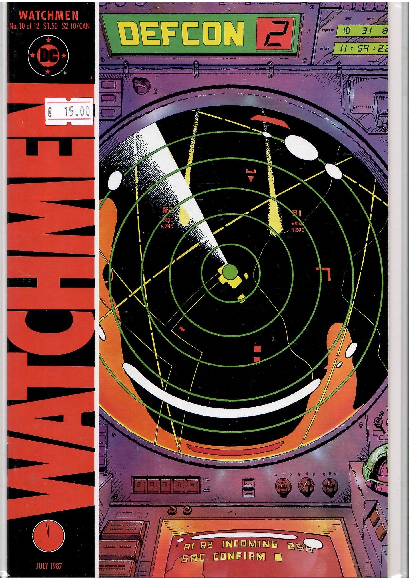 Watchmen #8 (1987) Classic story VF