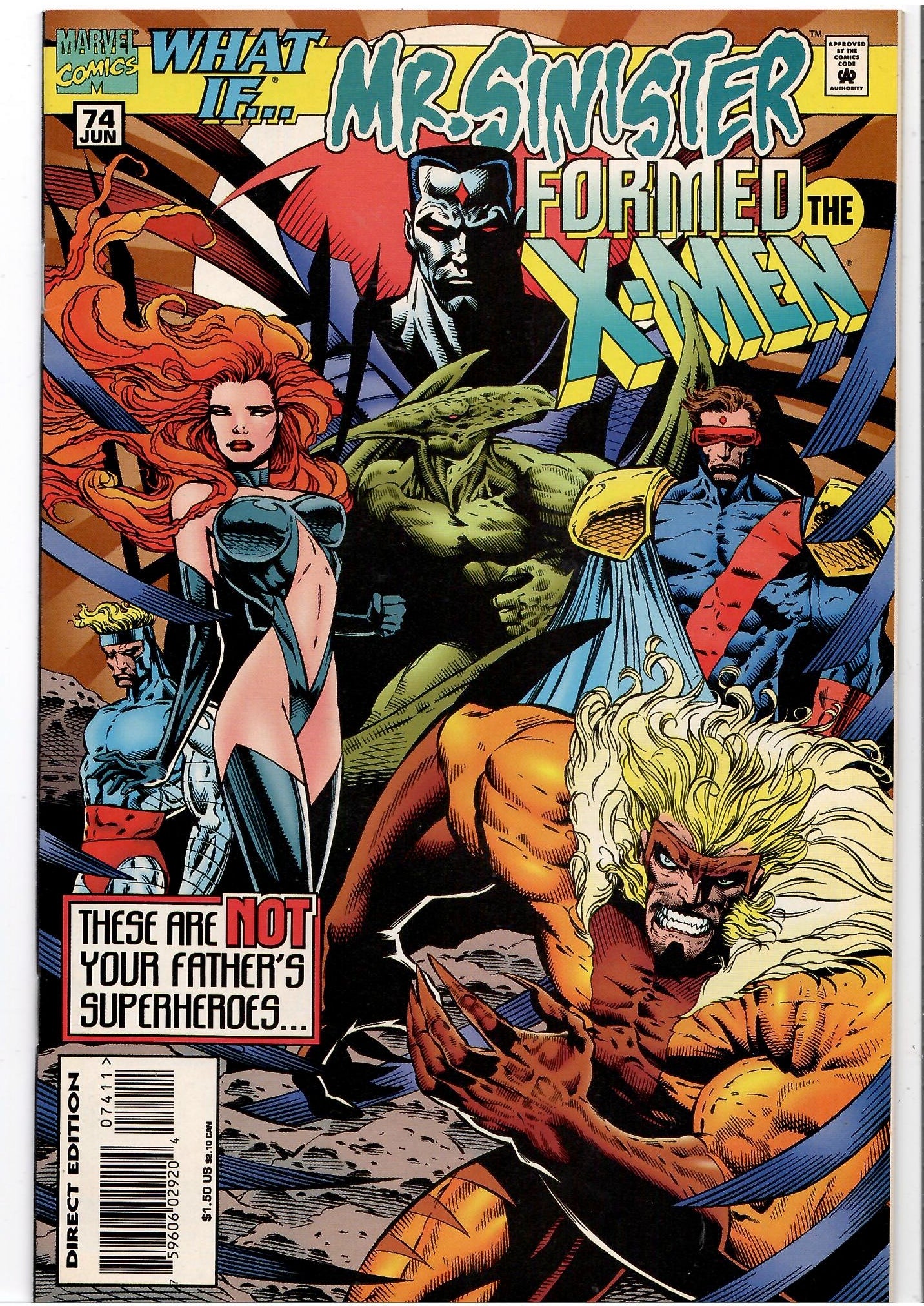 What If #74 (1995) X-Men Mr. Sinister MCU very Fine