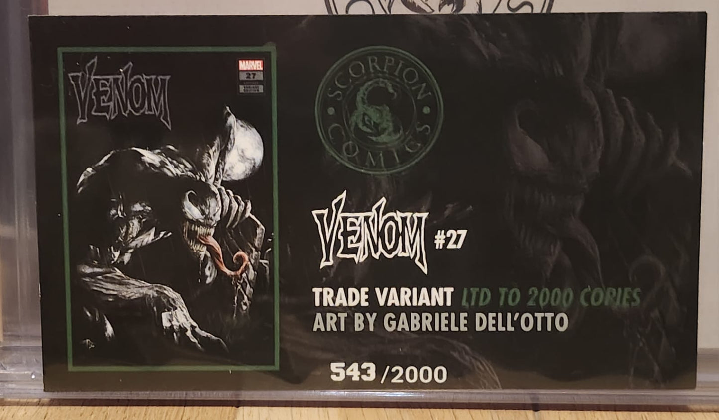 Venom #27 (2020) Dell Otto Scorpion variant CGC 9.8
