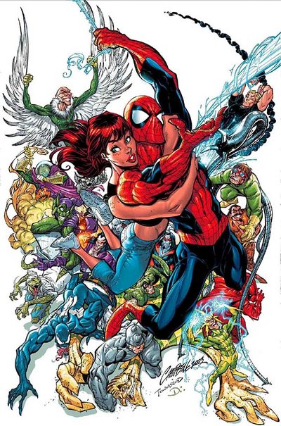 J. Scott Campbell Marvel art hardcover book VF - French Comics Lovers