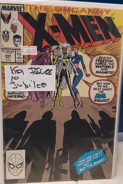 Uncanny X-Men #244 (key Issue 1° Jubilee) - French Comics Lovers