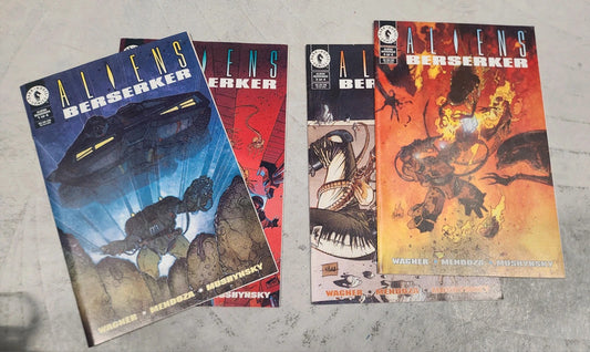Aliens Berserker #1-4 Full set - French Comics Lovers