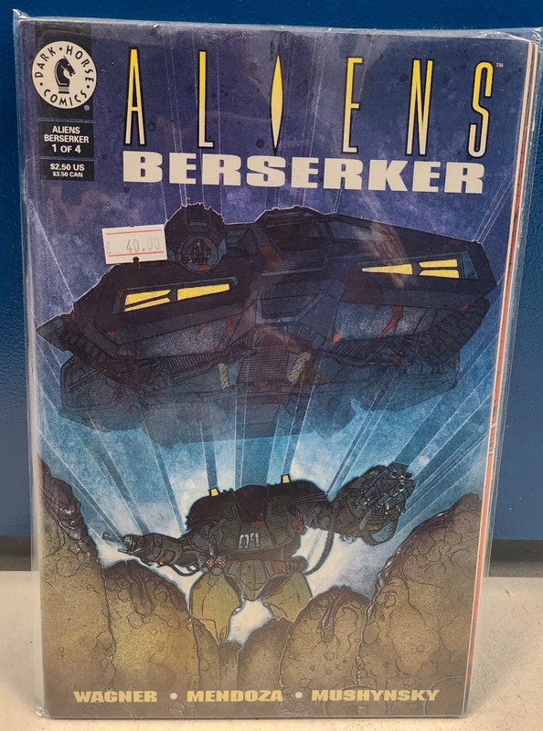 Aliens Berserker #1-4 Full set - French Comics Lovers