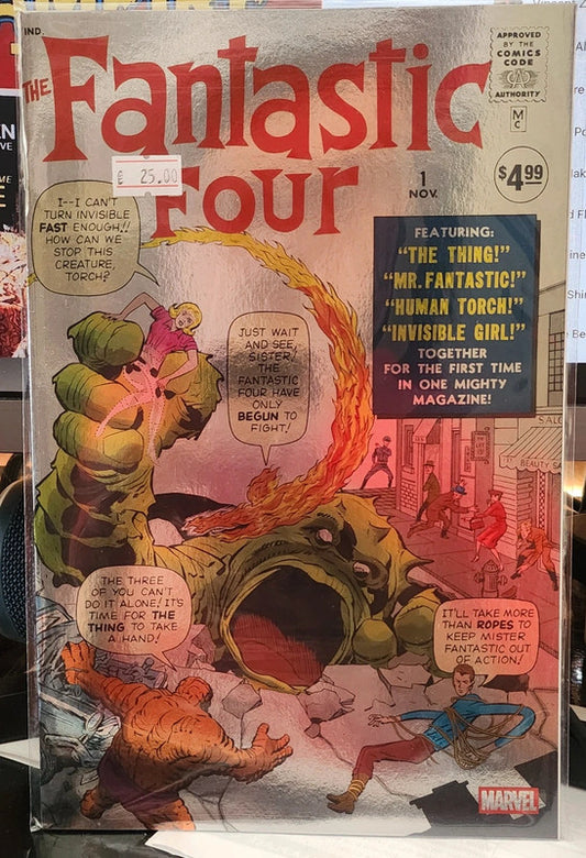 Fantastic Four #1 2025 facsimile Foil Ed - French Comics Lovers