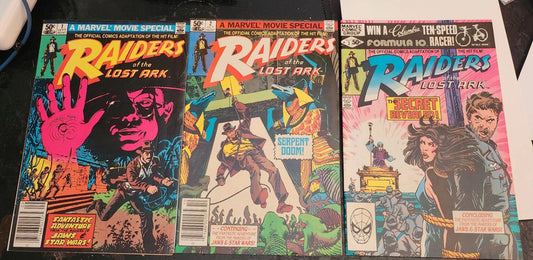 Raiders of the lost ark #1-3 (Full set) - French Comics Lovers
