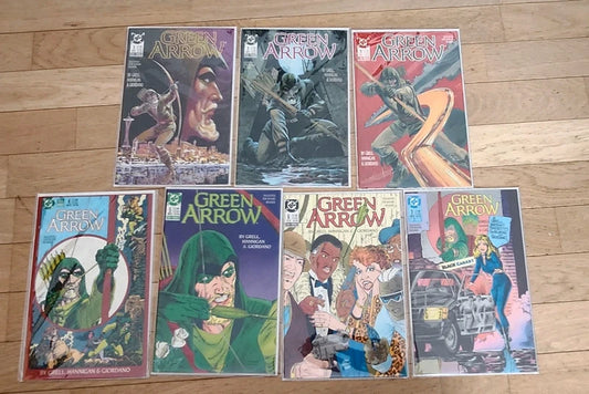 Green Arrow #1-7 (1988) lot - French Comics Lovers