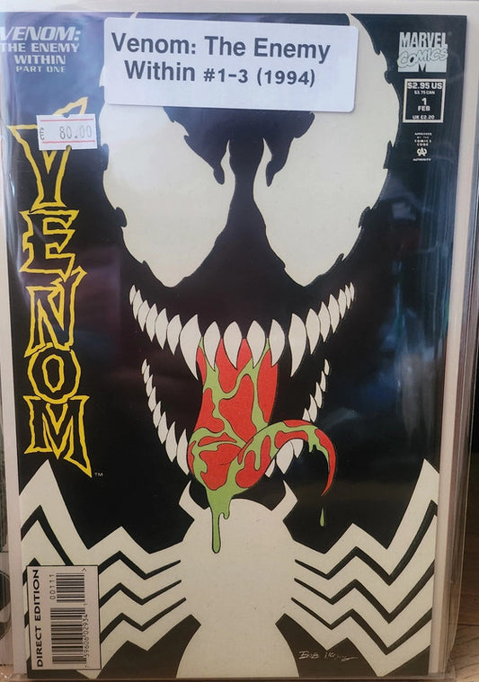 Venom, the Ennemy within #1-3 full set - French Comics Lovers