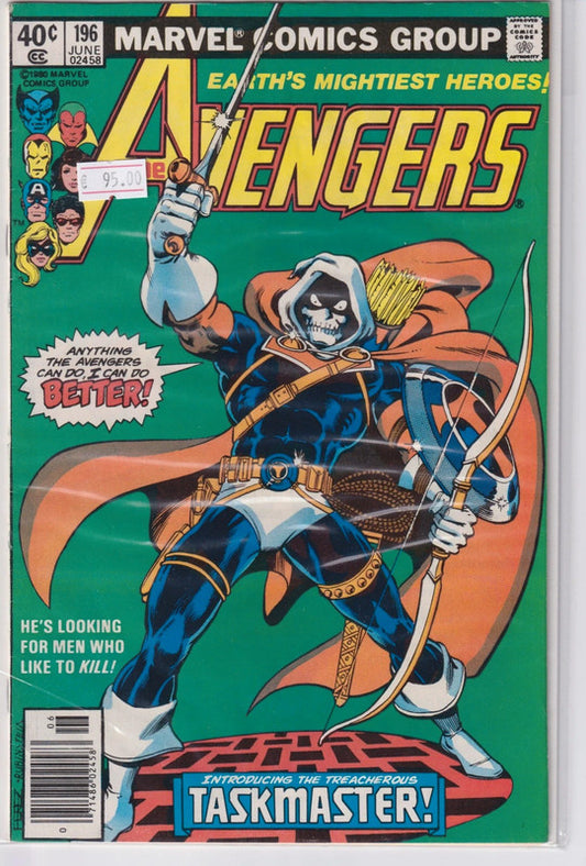 Avengers #196 -1° Taskmaster - French Comics Lovers