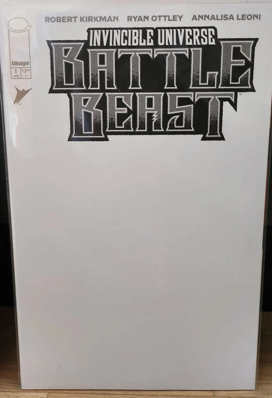 Battle Beast #1 Blank Sketch Cover - French Comics Lovers